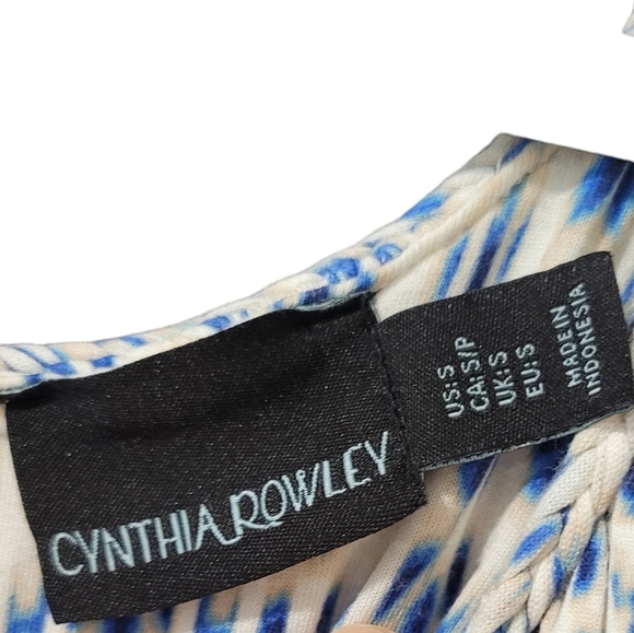 CYNTHIA ROWLEY Maxi Dress Size Small - Picture 2 of 3